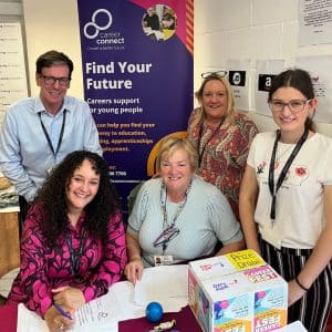 Image of Career Connect staff at Liverpool Career Fest